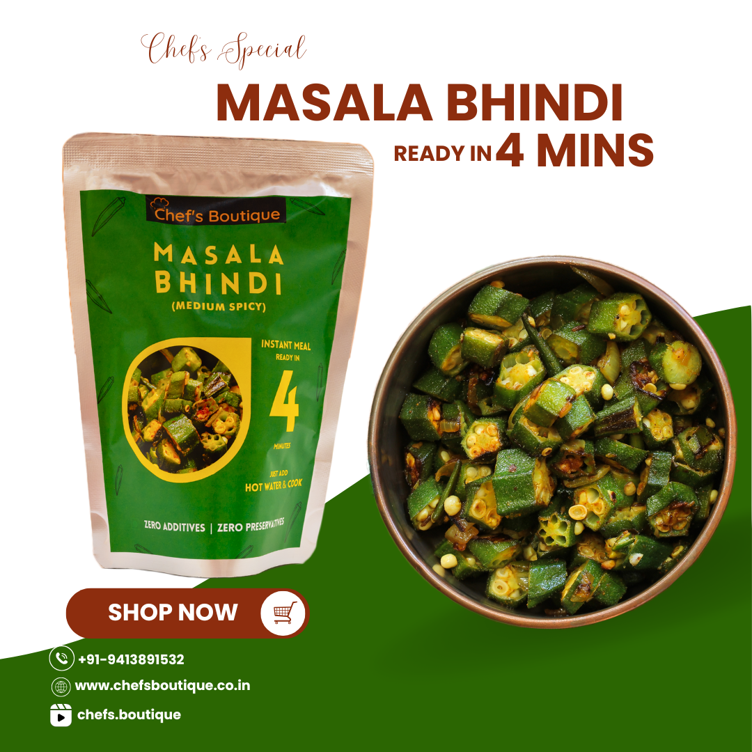 Masala Bhindi – Freeze-Dried