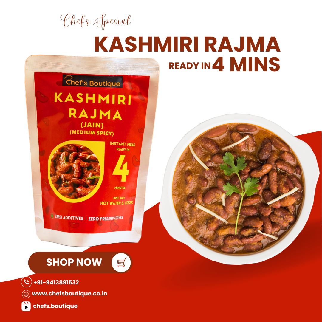 Jain Kashmiri Rajma – Freeze-Dried, No Onion/Garlic