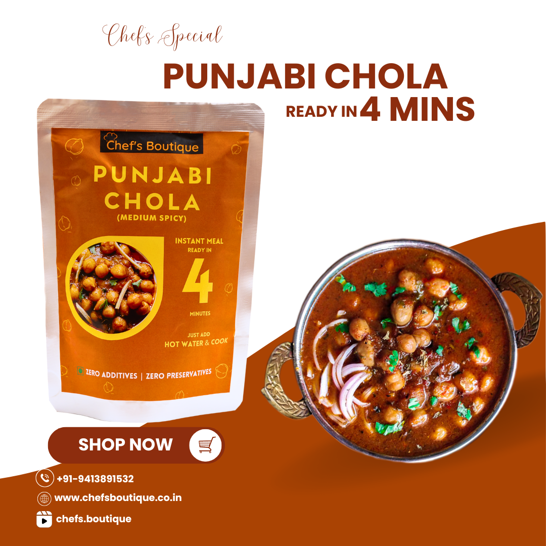 Jain Punjabi Chola – Freeze-Dried, No Onion/Garlic