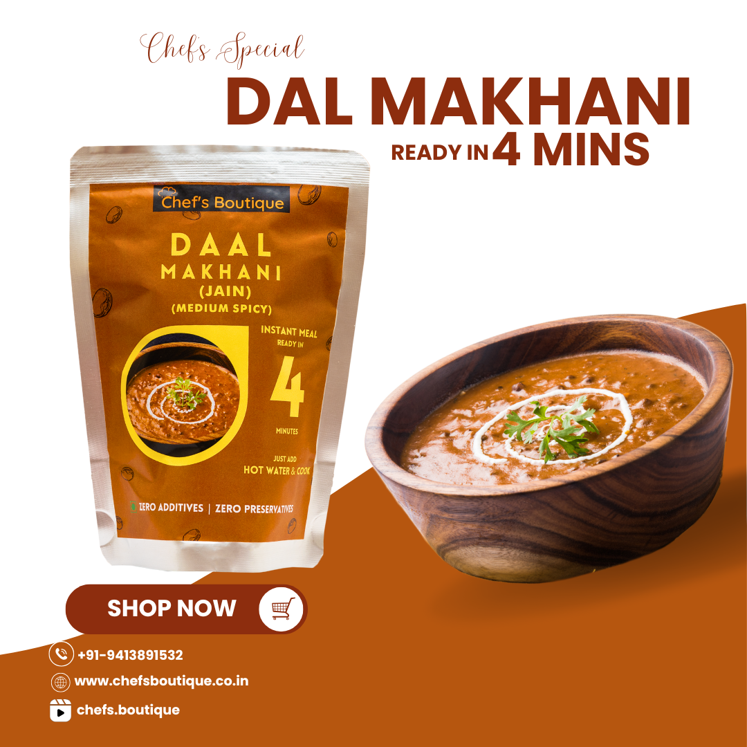 Jain Dal Makhani – Freeze-Dried, No Onion/Garlic