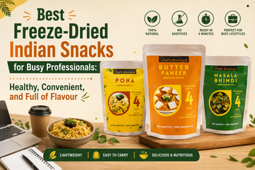 Best Freeze-Dried Indian Snacks for Busy Professionals: Healthy, Convenient, and Full of Flavour