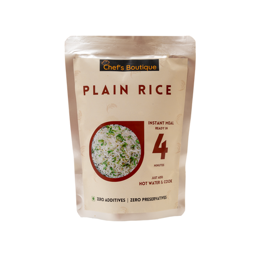 Plain Rice – Freeze-Dried, No Onion/Garlic