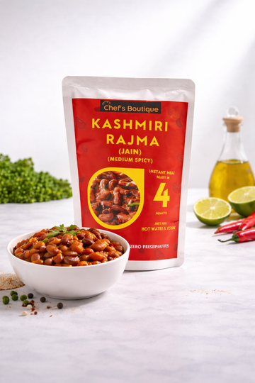 Ready-to-eat Jain Kashmiri Rajma – Freeze-Dried, No Onion/Garlic