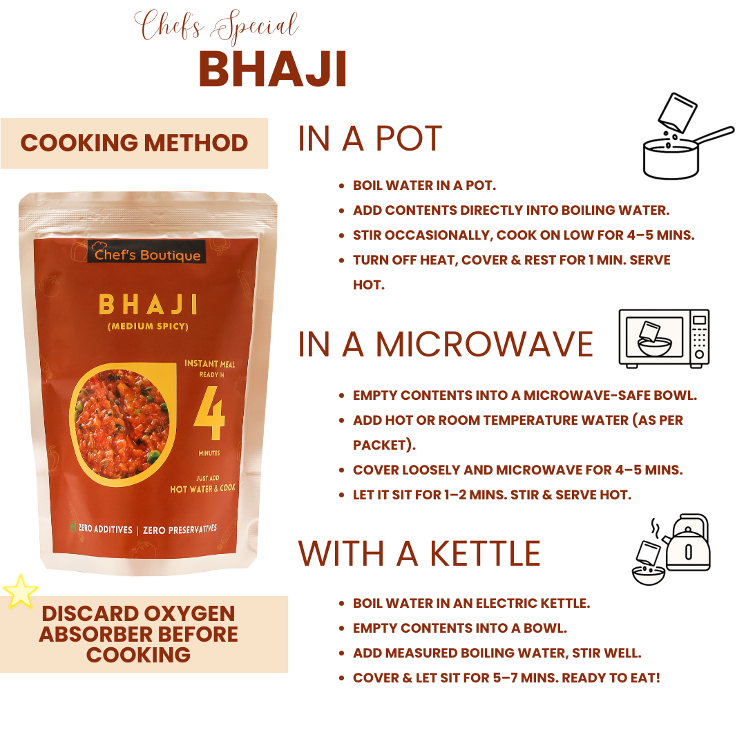 Bhaji  – Freeze-Dried