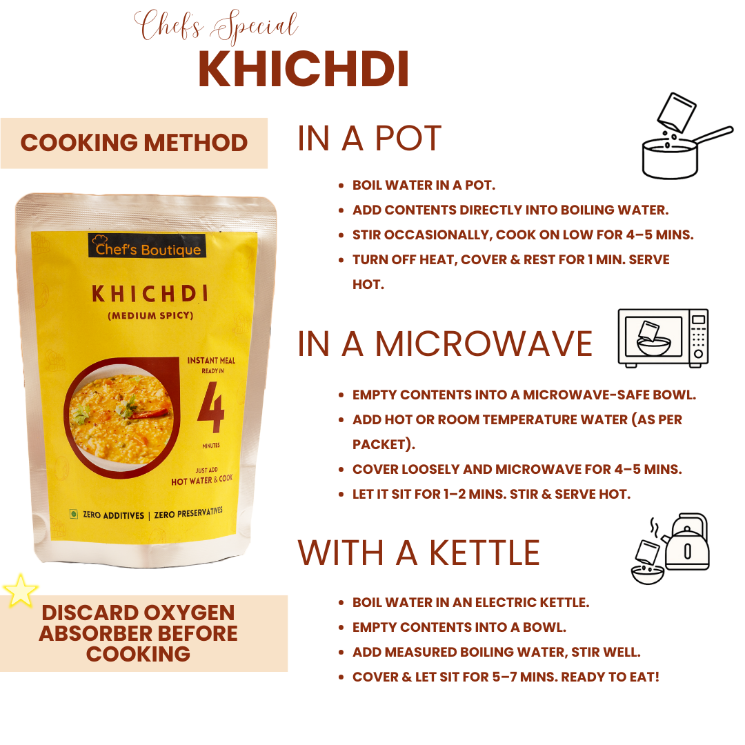 Khichdi – Freeze-Dried, No Onion/Garlic