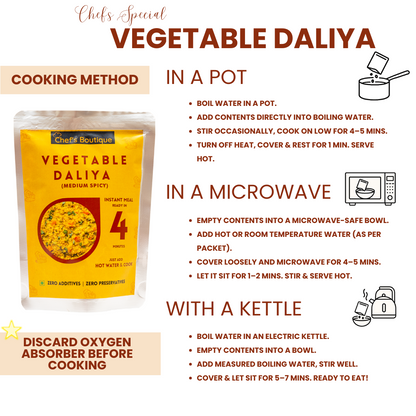 Daliya – Freeze-Dried, No Onion/Garlic