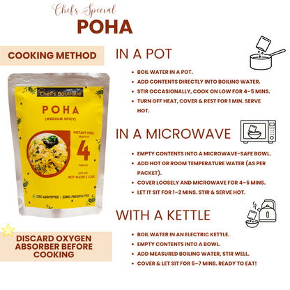 Poha – Freeze-Dried, No Onion/Garlic