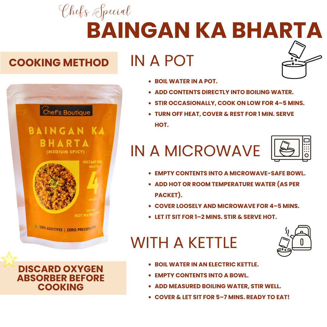 Baingan ka Bharta  – Freeze-Dried