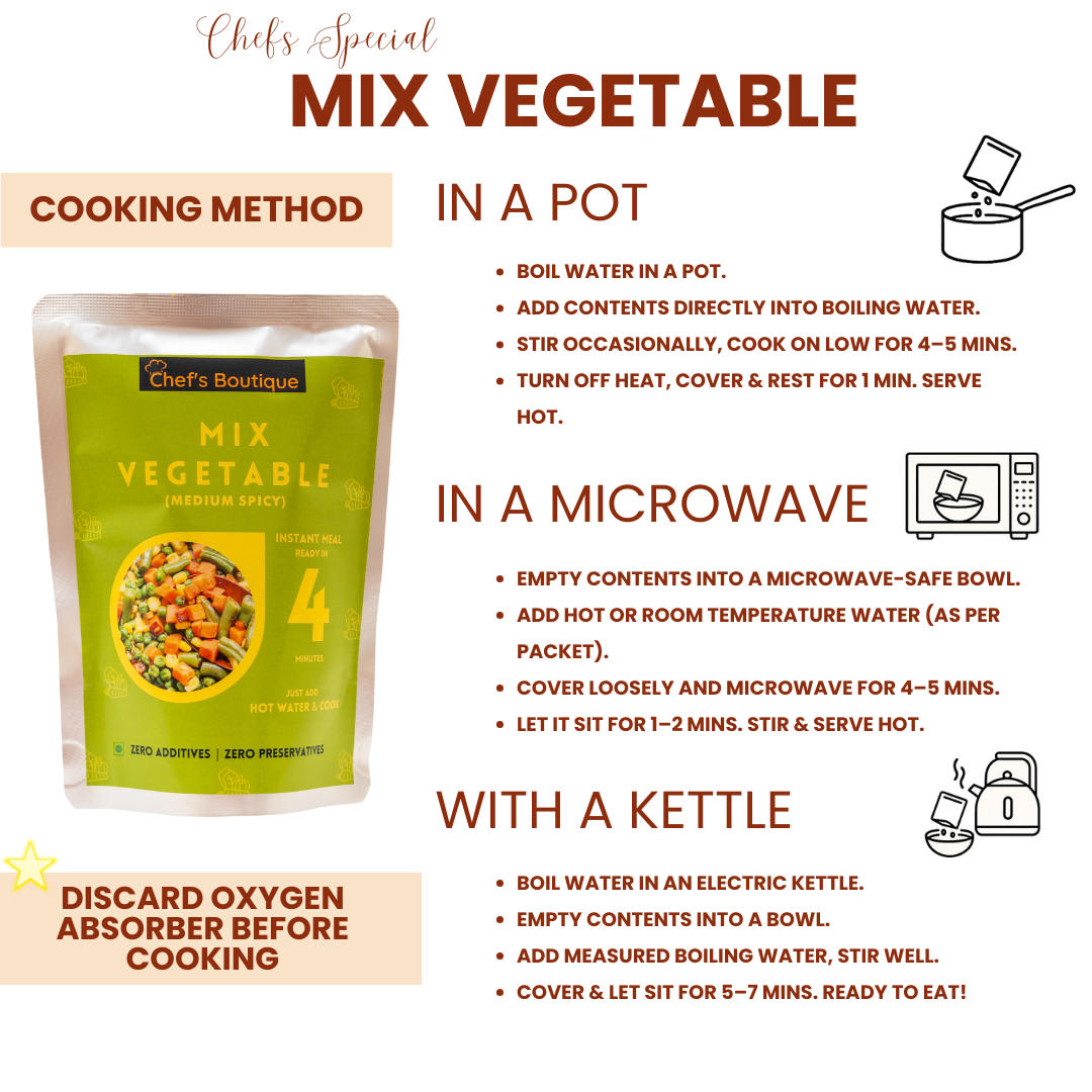 Mix Vegetable  – Freeze-Dried