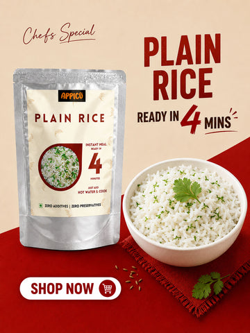 Plain Rice – Freeze-Dried, No Onion/Garlic