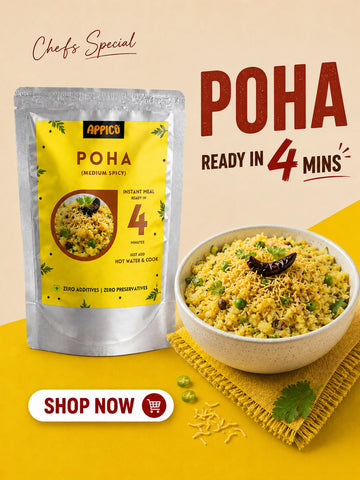 Poha – Freeze-Dried, No Onion/Garlic