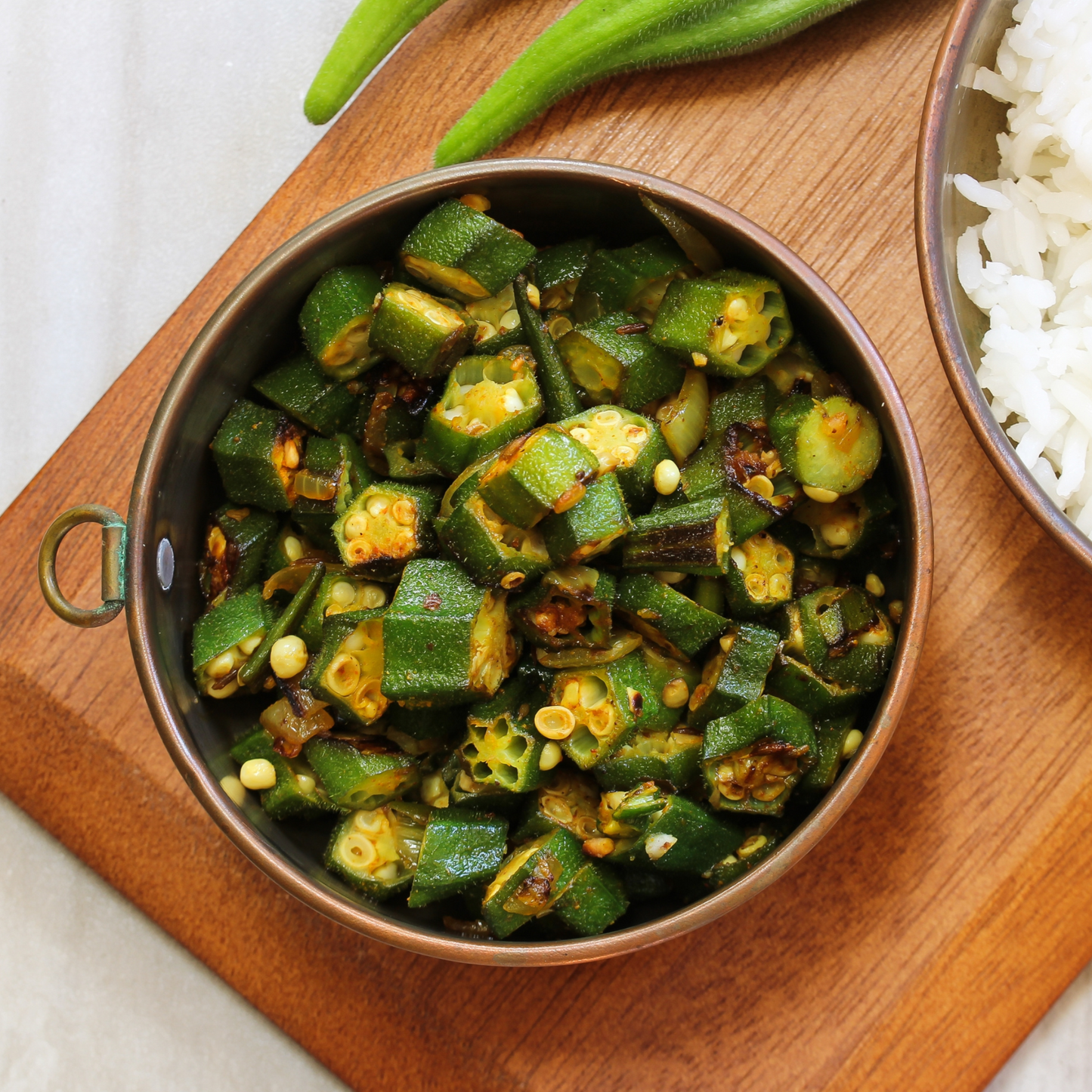 Masala Bhindi – Freeze-Dried
