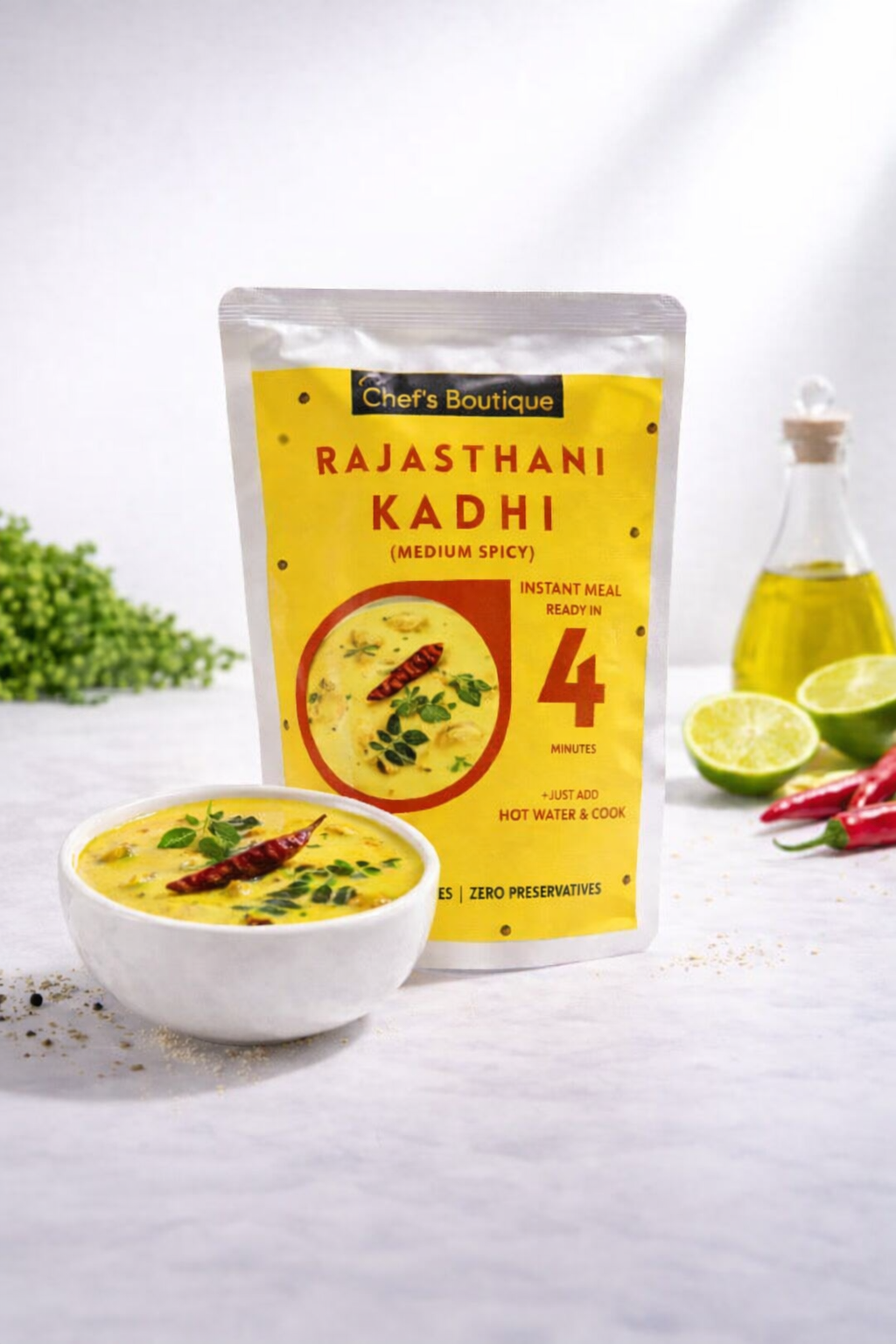 Ready-to-eat Rajasthani Kadhi – Freeze-Dried, No Onion/Garlic