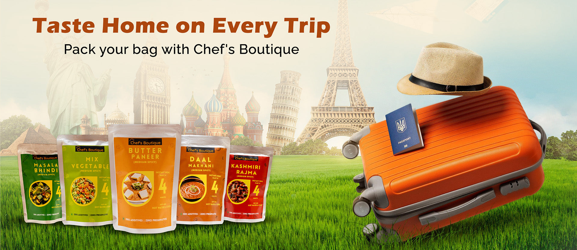 Indian freeze-dried meals